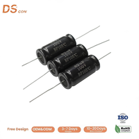 Condensador Electrolítico Bipolar No Polarizado de Grado de Audio de 100V 82UF 18x42mm para Ensamblaje de Audio, Suministro Directo de Fábrica OEM
