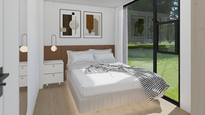 Casa de contenedores Casa prefabricada China Casas prefabricadas Flat Pack Casas para la venta Casas prefabricadas baratas - Product Image 4