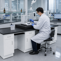 Balance de précision anti-vibration commerciale en granit pour laboratoire, balance micro-analytique fabriquée en Chine