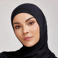 2022 Premium bambou Modal Jersey châles écharpes coton Jersey foulard Double boucle instantané Jersey Hijab pour les femmes