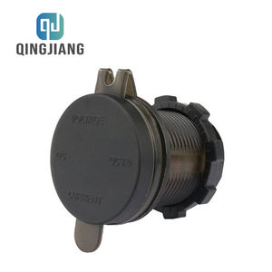 QC3.0 <span class=keywords><strong>USB</strong></span> ชาร์จเร็วในรถพอร์ตเดียวจอแสดงผลดิจิตอลโวลต์มิเตอร์วัดกระแสสำหรับรถยนต์รถจักรยานยนต์ซ็อกเก็ตขยาย WiFi - Product Image 5