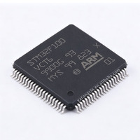 Microcontrolador STM32F407VET6 IC MCU de 32 bits, 512 KB de memoria Flash, 100LQFP, nuevo y original.