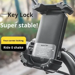 Mobiele telefoonhouder voor scooter, fiets en motorfiets. - Product Image 5