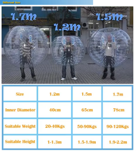 Đồ chơi tương tác bóng đá bong bóng ngoài trời, bóng kiếm, bóng đệm hơi, bóng đệm thân người hơi - Product Image 2