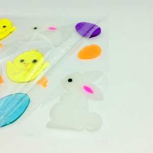 <strong>Easter</strong> Rabbit Gel <strong>Sticker</strong> with UV Printing - Product Image 5