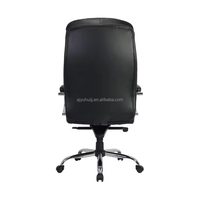 Chaise de bureau ergonomique inclinable réglable noire avec points de vibration et chaleur W6 pour la maison et le bureau