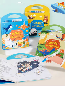Disegno educativo precoce dell'acqua per bambini gioco educativo pittura di apprendimento a colori <span class=keywords><strong>Montessori</strong></span> per bambini ragazzi e ragazze - Product Image 2
