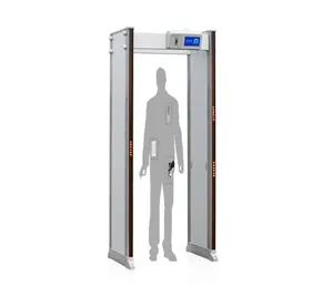 33 Zones 1000 Gevoeligheid Hoge Kwaliteit Veiligheid Walk-Through Archway Metal Detector