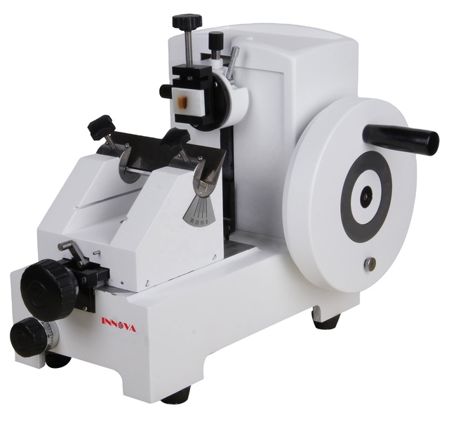 INNOVA Hand Microtome 0~35um Cutting Thickness Range Manual Rotary Microtome for Lab/Hospital