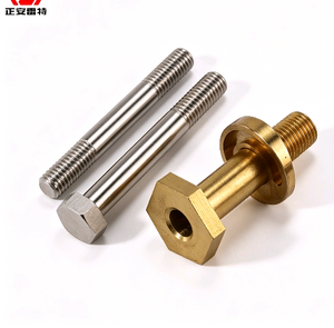 Pernos hexagonales ASTM A325 de grado 8, varillas roscadas de acero de alta resistencia, sujetadores industriales para maquinaria de construcción - Product Image 1