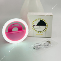 2024 meilleure vente Rechargeable LED Ring Light pour téléphone portable selfie anneau lumineux selfie LED lumières pour téléphone