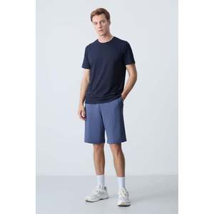 Shorts Bermuda en coton pour homme Petrol Coupe Standard Basique 81277 - Product Image 1