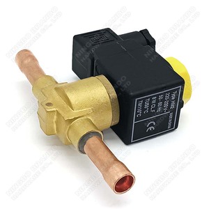 1068/3 3/8 ''lehim için <span class=keywords><strong>2</strong></span> yollu NC soğutma Solenoid vana HVAC sistemi klima buzdolabı parçaları 24V 110V 220V - Product Image 2