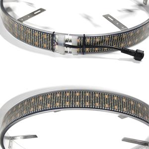 Tira de luz de rueda de diseño lateral único de 10 filas, 10 filas de intensidad extrema, 2440leds, luz de rueda blanca pura preconstruida - Product Image 2