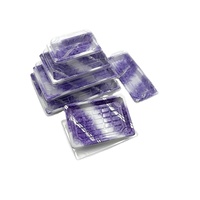 Boîtes rectangulaires jetables en PET YS avec couvercles transparents, logo/design graphique personnalisable, pour sushis japonais de luxe
