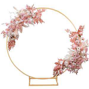 <span class=keywords><strong>Arco</strong></span> Circolare in Metallo per Matrimoni, Supporto per Palloncini, Decorazione per Sfondo Feste, Facile da Montare - Product Image 6