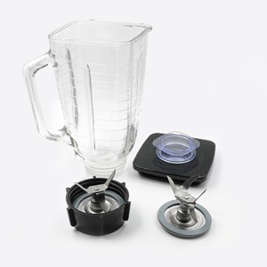 Repuesto de Jarra de Vidrio de 5 Tazas para <span class=keywords><strong>Licuadora</strong></span> Profesional <span class=keywords><strong>Oster</strong></span>, <span class=keywords><strong>Vaso</strong></span> para Batidora y Moledora - Product Image 2