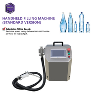 Équipement de remplissage portatif économique et personnalisé, machine de remplissage semi-automatique réglable pour produits chimiques quotidiens et boissons
