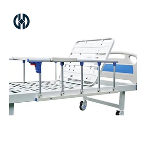 <span class=keywords><strong>Lit</strong></span> d'hôpital manuel ergonomique confortable à deux manivelle avec matelas respirant, hauteur réglable pour les chambres d'hôpital - Product Image 5