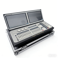 Console d'éclairage DMX à double écran, processeur I7, 11.3-10.1-9.1 ou V18 ou V17.1, contrôleur Tiger Touch Plus, éclairage de scène, DJ Titan