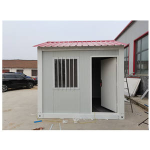 Panel sándwich con estructura de acero, compra barata, prefabricada, plana, embalada, portátil, plegable, contenedor de envío, casas, casa - Product Image 4