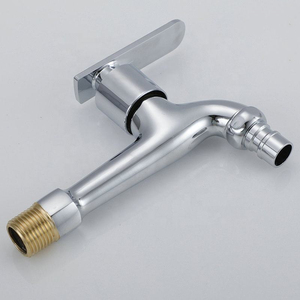 <span class=keywords><strong>Robinet</strong></span> mural en laiton massif chromé pour machine à laver avec raccord rapide pour <span class=keywords><strong>jardin</strong></span>, buanderie, salle <span class=keywords><strong>de</strong></span> bain - Product Image 4