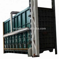 WONDERY Célèbre Marque PLC Gaz Naturel Trempe Soulagement Du Stress Trempe Traitement Thermique Bogie Four De Fond De Voiture