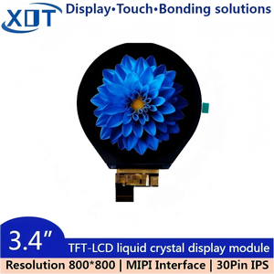 3.4 inch TFT LCD 800x800 mipi hiển thị với đèn nền LED-boe thương hiệu LCM - Product Image 2