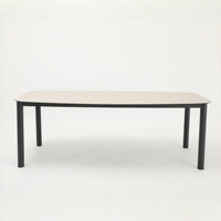 Ensemble table et chaises de salle à manger d'extérieur nordique moderne pour terrasse, cour, jardin, restaurant et patio