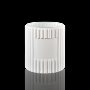 Collection d'automne de luxe de 7oz bocaux à bougies en verre noir rond Type de cylindre argile <span class=keywords><strong>umber</strong></span> noir avec couvercles pour Pâques - Product Image 3