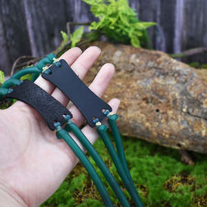 High Elastic Latex Rubber Band Set 2-Layer Thickened Accessory with Leather Connector for Outdoor Use Made in China - Product Image 5