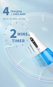 Tragbarer 300ML USB-Aufladbarer Elektrischer Wasserflosser Munddusche Zahnreiniger mit Wasserdichtem Kunststoffgehäuse - Product Image 6