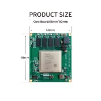 Carte mère AMD-Xilinx Kintex UltraScale Series MLK-CU01-KU040/KU060, 4 Go DDR4, 256 Mo QSPI FLASH, OS Linux, 20 transceivers GTH
