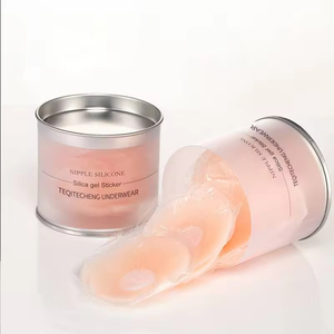 <span class=keywords><strong>Hot</strong></span> Selling Wasch bare undurchsichtige Silikon-Nippel abdeckung <span class=keywords><strong>Sexy</strong></span> BH-Extender Wieder verwendbare selbst klebende matte unsichtbare Brust abdeckung - Product Image 1
