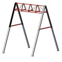 Station d'escalade multifonctionnelle commerciale pour salle de sport, équipement de fitness en promotion en ligne, mur d'escalade, rack de suspension TRX