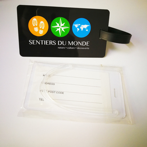 Etiqueta de Equipaje de Plástico con Diseño Divertido de Dibujos Animados, Forma Personalizada, Laminación de Película, Impresión Offset, Tipo de Etiqueta de Marca de Fidelización - Product Image 5