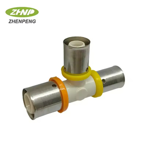 Raccords PEX multicouches <span class=keywords><strong>à</strong></span> sertissage égal certifiés NSF CUPC Zhenpeng PPT201616 20*<span class=keywords><strong>16</strong></span>*<span class=keywords><strong>16</strong></span>, <span class=keywords><strong>raccord</strong></span> de tuyauterie d'eau rond injecté - Product Image 5