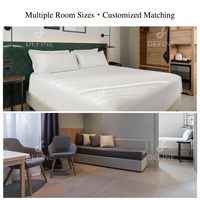 Projet clé en main sur mesure : mobilier d'hôtel de luxe 5 étoiles, mobilier de chambre d'hôtel, ensemble complet de mobilier de chambre moderne
