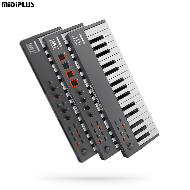 Midiplus Tiny+ Professional 32 Keys Digital Electronic Midi Keyboard Studio Usb Midi Controller Plug and Play for Music Lover