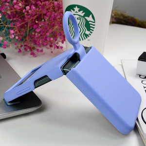 Bonne qualité Z Flip 4 5G Original mat souple Silicone pliant couleur Mobile anneau étui de téléphone pour <span class=keywords><strong>Samsung</strong></span> <span class=keywords><strong>Galaxy</strong></span> Z Flip 4 Z Flip 3 - Product Image 3