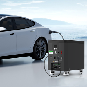 Station d'Énergie Portable Domestique <span class=keywords><strong>de</strong></span> 6,6 kWh avec Onduleur MPPT 6000 W, <span class=keywords><strong>Panneaux</strong></span> <span class=keywords><strong>Solaires</strong></span> et Batterie au Lithium pour Utilisation en Voiture - Product Image 2