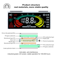 Écran LCD personnalisé en usine de 14 pouces TN HTN STN FSTN VA, fabricant de panneaux d'affichage à cristaux liquides, écran LCD pour tableau de bord