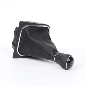 Neuer Beliebter 5-6-Gang Schaltknauf Leder-Schalthebel für VW Jetta 5 6 GOLF 6 VI MK5 MK6 5KD 711 - Product Image 4