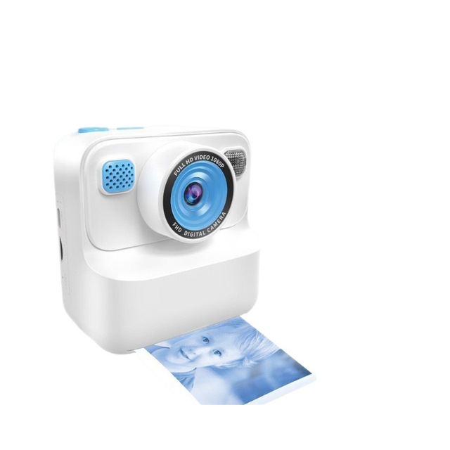 Gift Sale Children Toy HD Video Digital Cameras Portable 16X Zoom Mini Photo Printer Thermal Paper Instant Print Camera