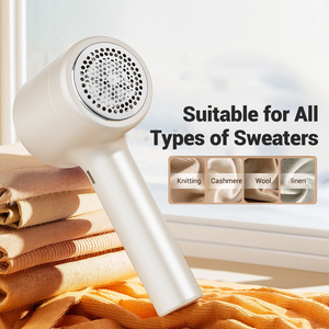 Éliminateur de peluches électrique rechargeable pour vêtements, pulls et tissus – Rasoir anti-peluches domestique - Product Image 1