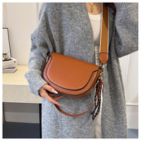 Bolso de Hombro/Bandolera de PU para Mujer, Estilo Lujoso y Ligero, con Correa Única, Diseño de Solapa Debajo del Brazo, de Alta Estética, para Uso Diario
