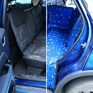 Asiento Elevador para Perros y Gatos con Bolsillo de Almacenamiento y Hebilla de Seguridad, Poliéster, Diseño Sólido, Duradero e Impermeable - Product Image 6