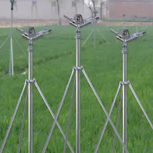 Sistema de irrigação sprinkler agrícola, 1 polegada, sistema de irrigação por aspersão de impacto, pistola de chuva