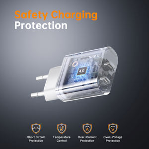 <span class=keywords><strong>Chargeur</strong></span> Super Rapide PD 45W, Quick QC3.0+ Multi-Ports, 2 Prises Type-C pour iPhone <span class=keywords><strong>iPad</strong></span> <span class=keywords><strong>Mac</strong></span> Samsung, Compact, Pliable, Portable, Fin et Léger - Product Image 5