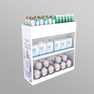 ZhMS-VC-05-A Tùy Chỉnh Cửa Hàng Bán Lẻ Hiển Thị Đồ Nội Thất Vẻ Đẹp Cửa Hàng Kệ Khuyến Mãi Lớn Tủ Hiển Thị <span class=keywords><strong>Rack</strong></span> Cho Cửa Hàng - Product Image 6